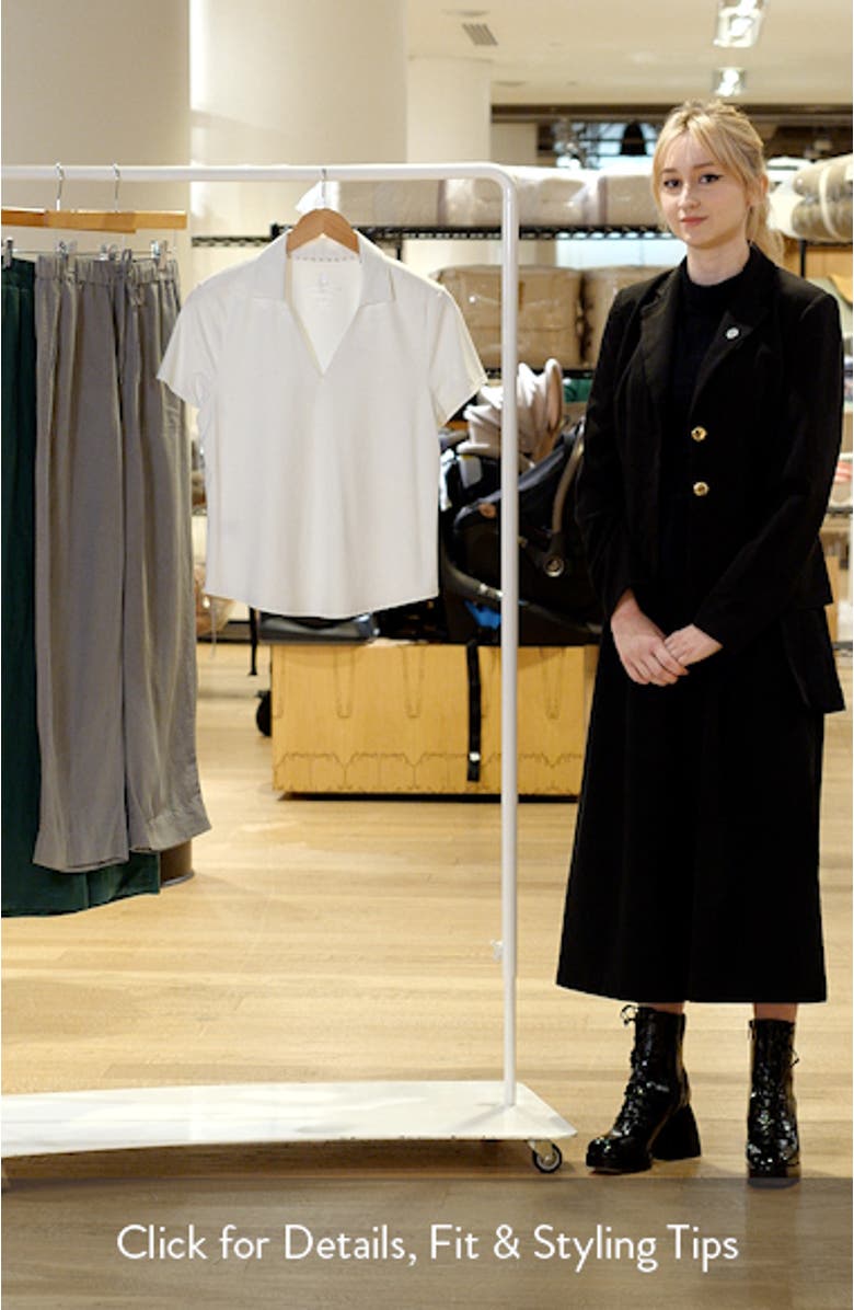 IslandZone<sup>®</sup> Abby Johnny Collar Polo, sales video thumbnail