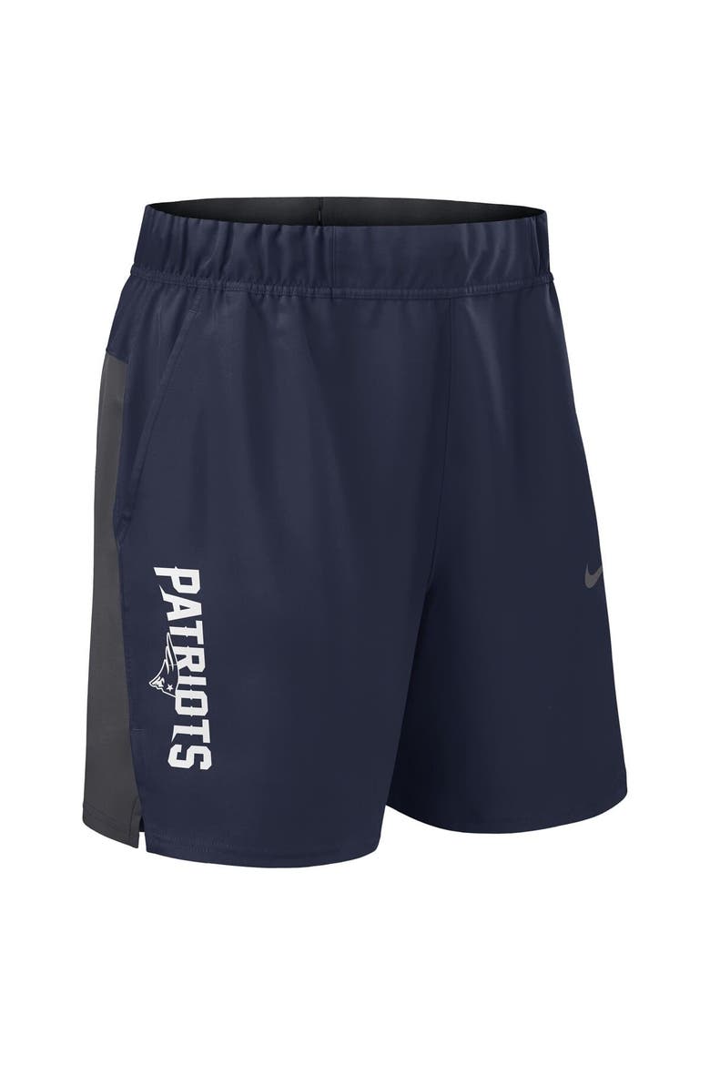 Men's Nike Navy New England Patriots Woven Victory Performance Shorts, Alternate, color, Navy
