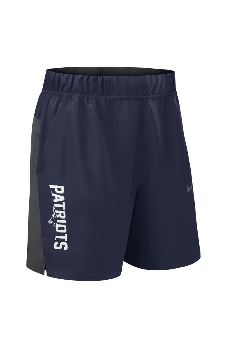 Nike Men's Nike Navy New England Patriots Woven Victory Performance Shorts, Alternate, color, Navy