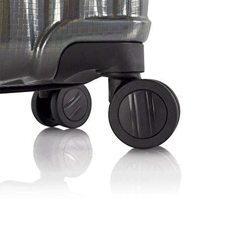 Heys America Astro Iridescent 30" Large Check In Spinner Luggage, Alternate, color, Charcoal