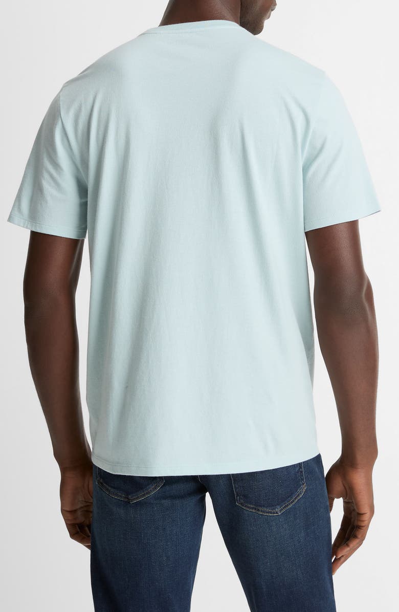 Vince Pima Cotton T-Shirt, Alternate, color, Dark Cascade
