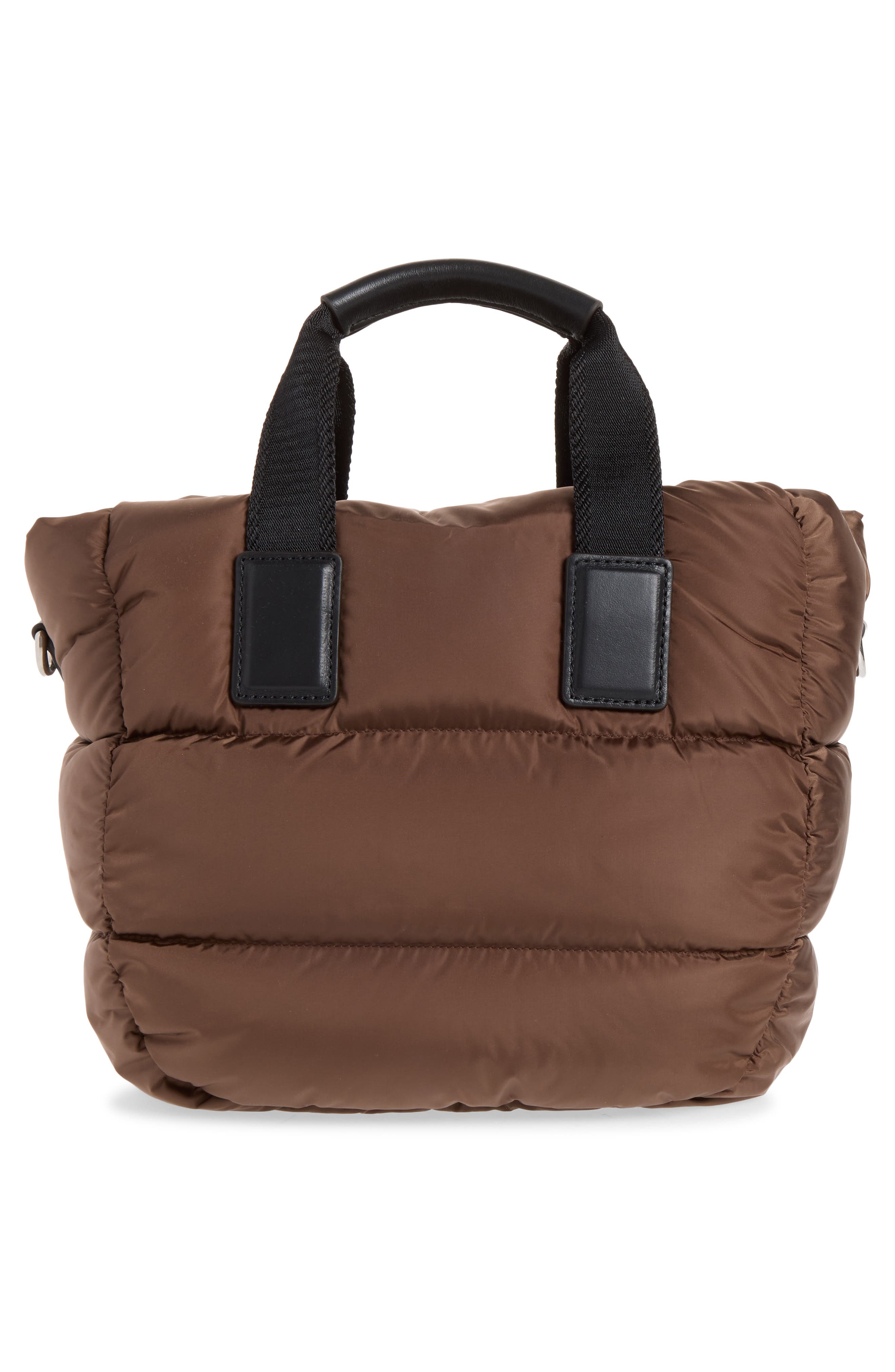 Micro Caradoc Puffer Crossbody Bag, Alternate, color, ESPRESSO BEAN