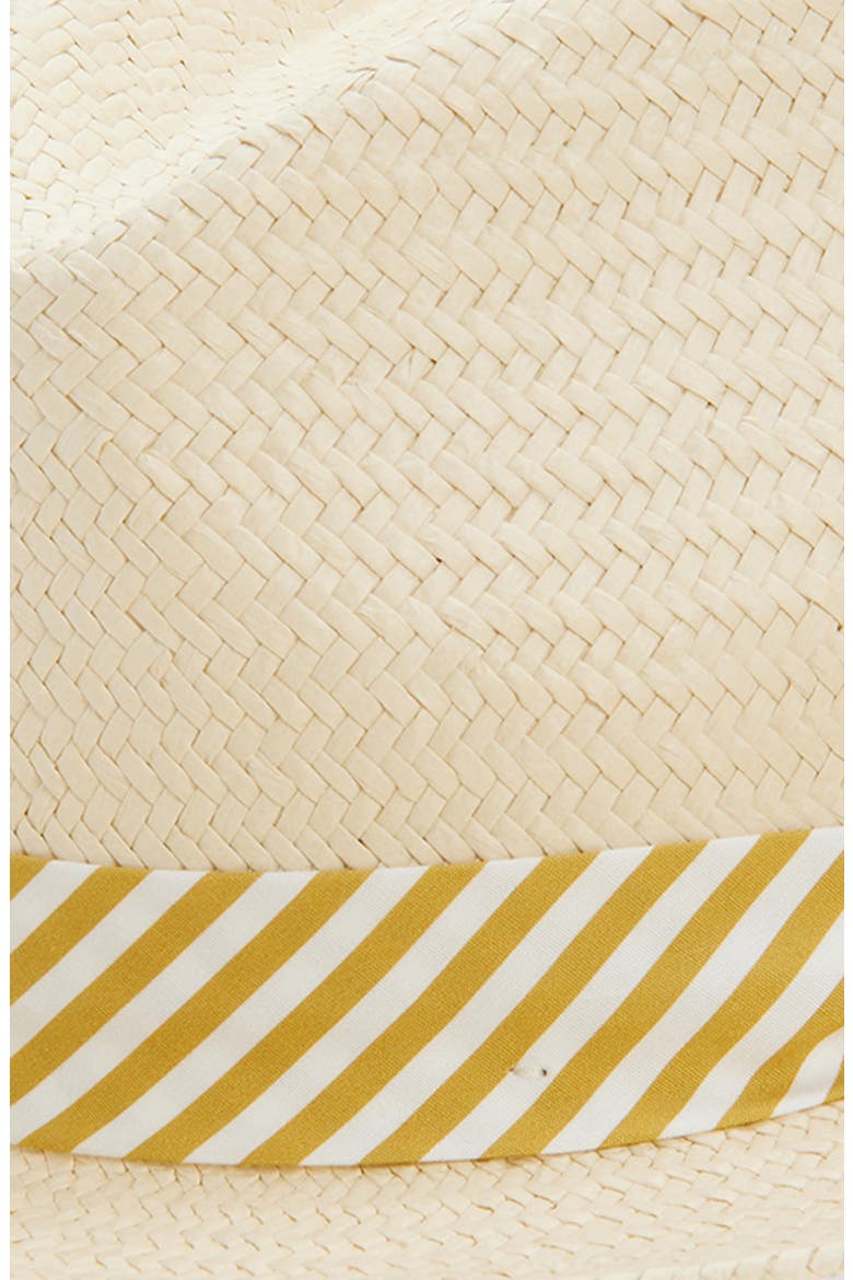 Packable Straw Fedora, Alternate, color, NATURAL GOLD STRAW