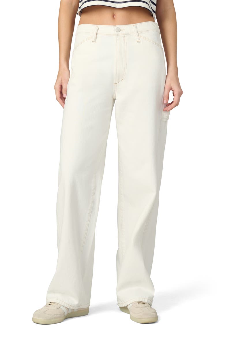 The Baggy Carpenter Jeans, Main, color, MILK