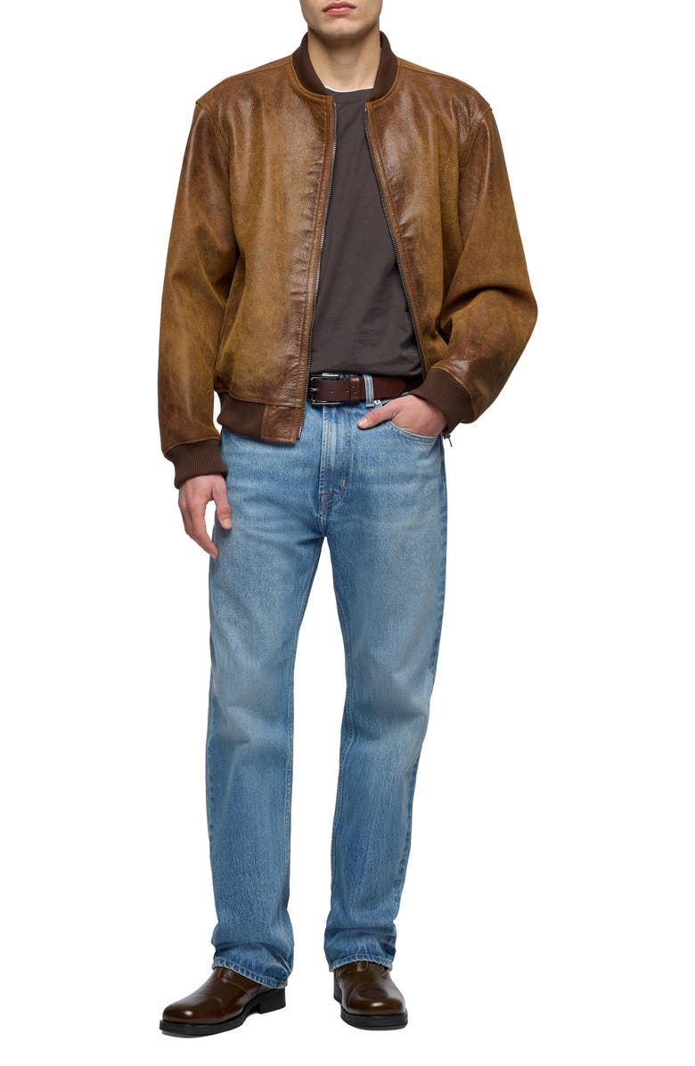 7 For All Mankind Easy Straight Leg Jeans, Alternate, color, Mason