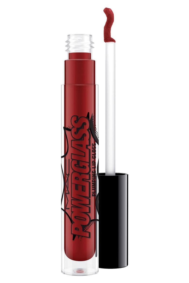 MAC Powerglass Lip Gloss, Main, color, POUT LAST NIGHT