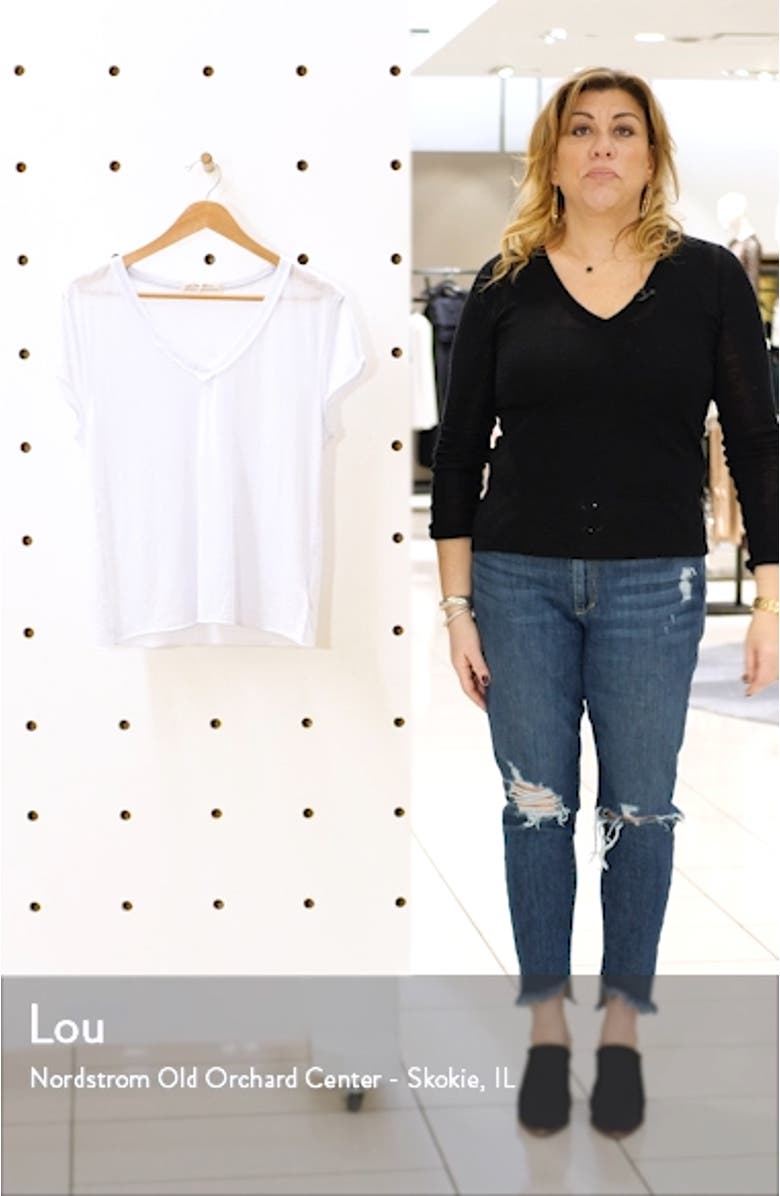 Kaylen Cotton Blend T-Shirt, sales video thumbnail