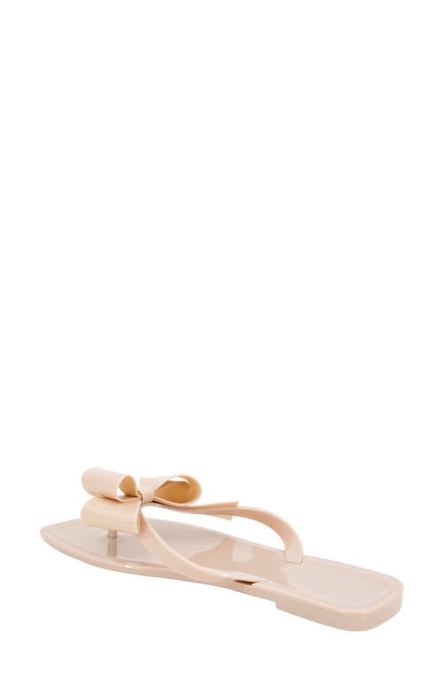 Bcbgeneration Lima Bow Jelly Sandal In Frappe