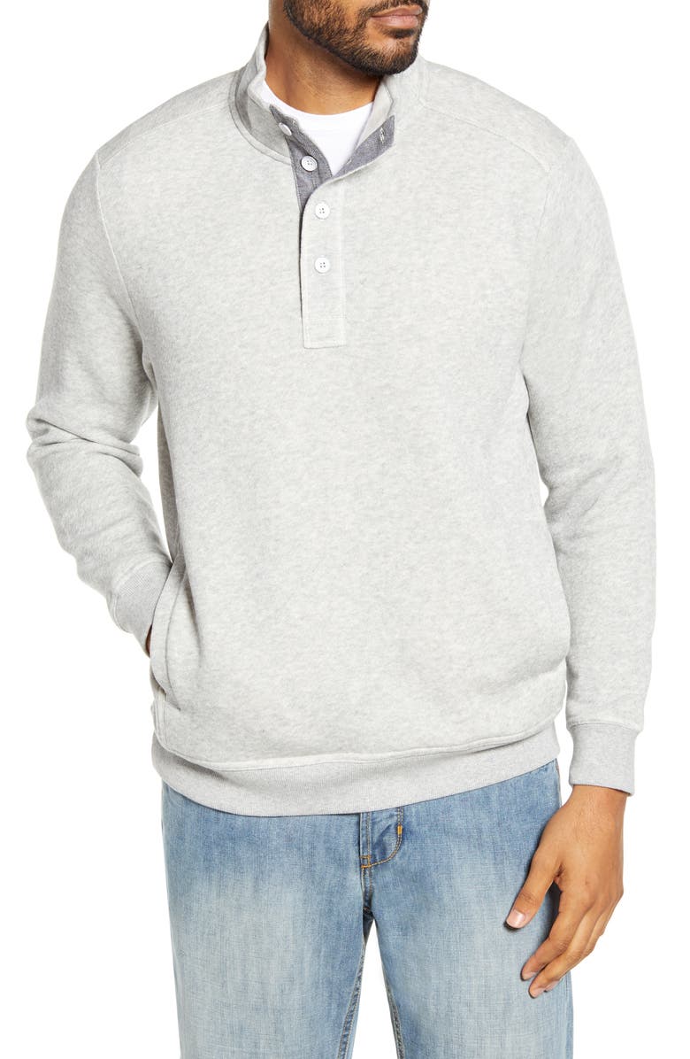 Tommy Bahama Via Norte Half Button Pullover, Main, color, 