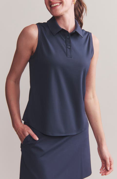 Course to Court Sleeveless Polo