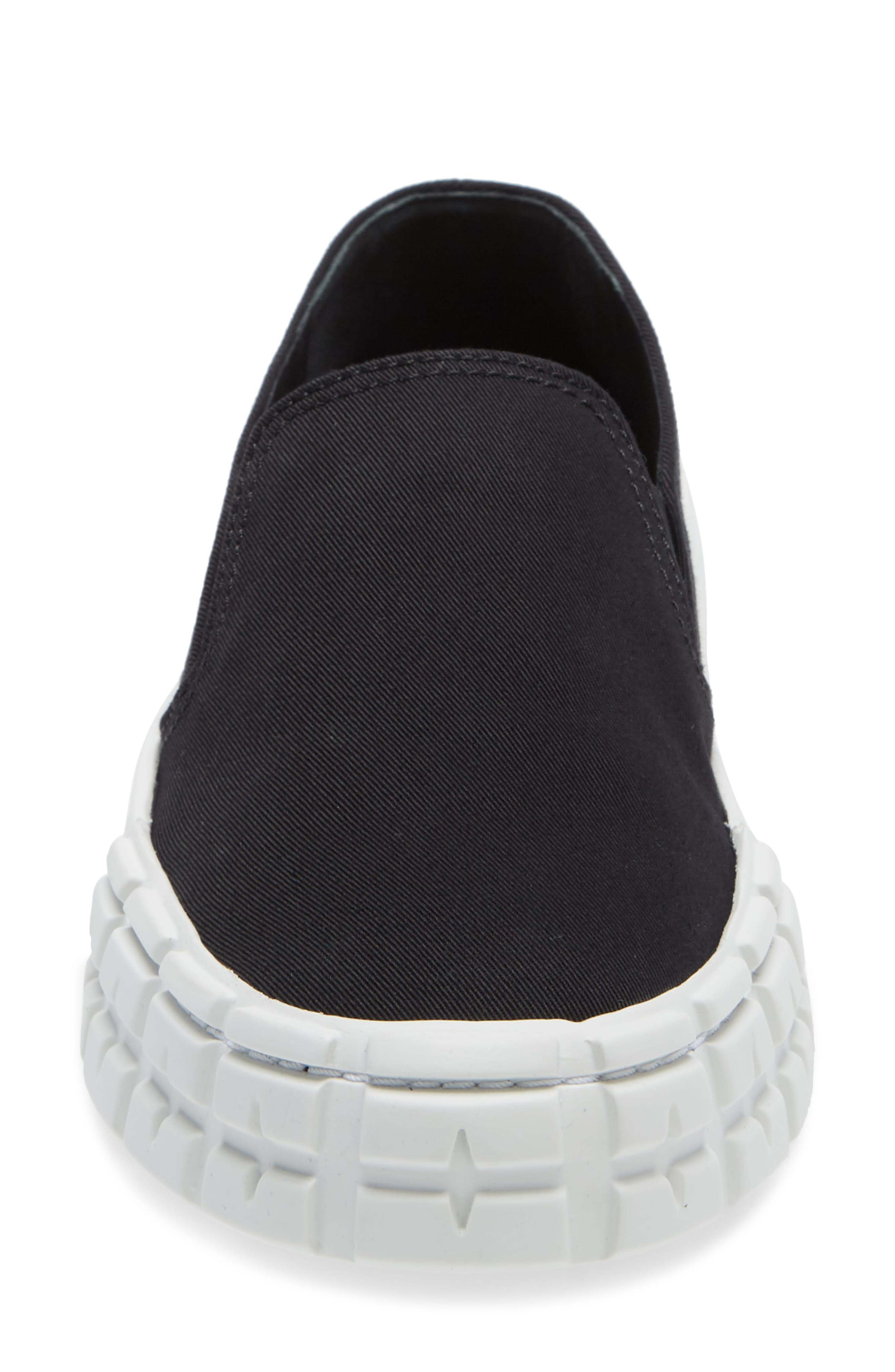 Prada Platform Slip-On Sneaker, Alternate, color, 