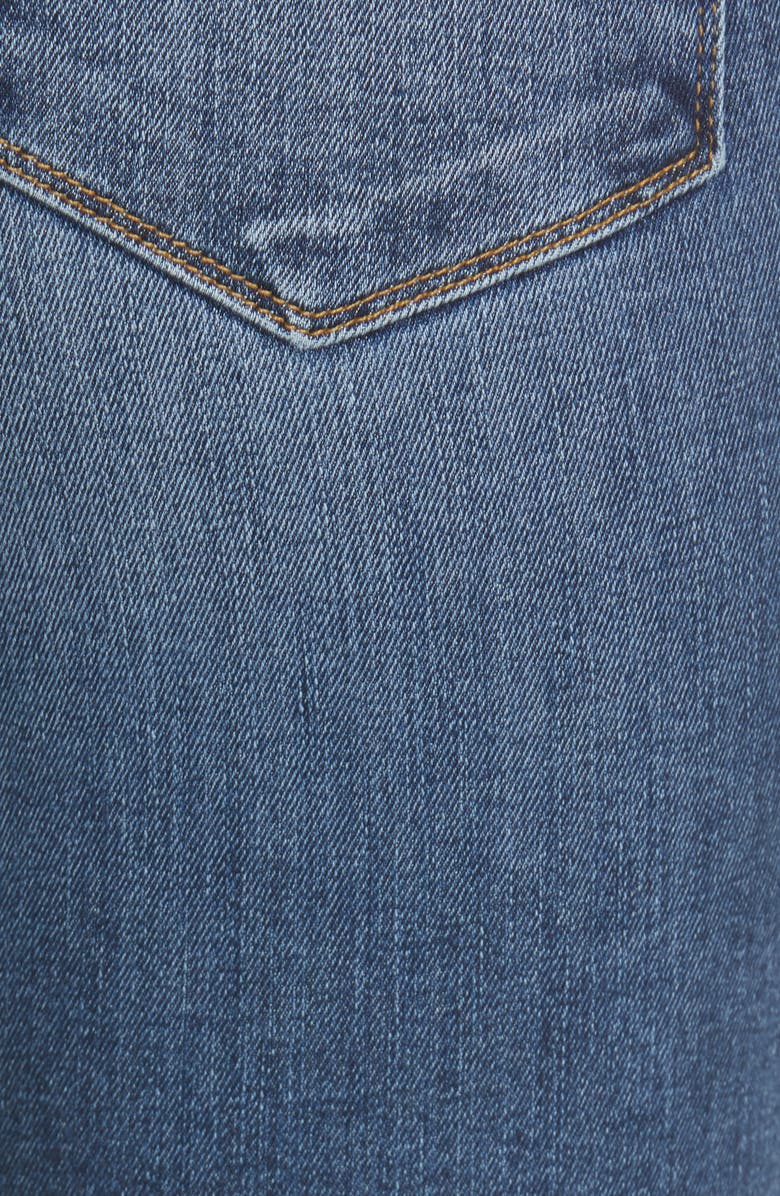 FRAME Le High Triangle Hem Ankle Skinny Jeans, Alternate, color,