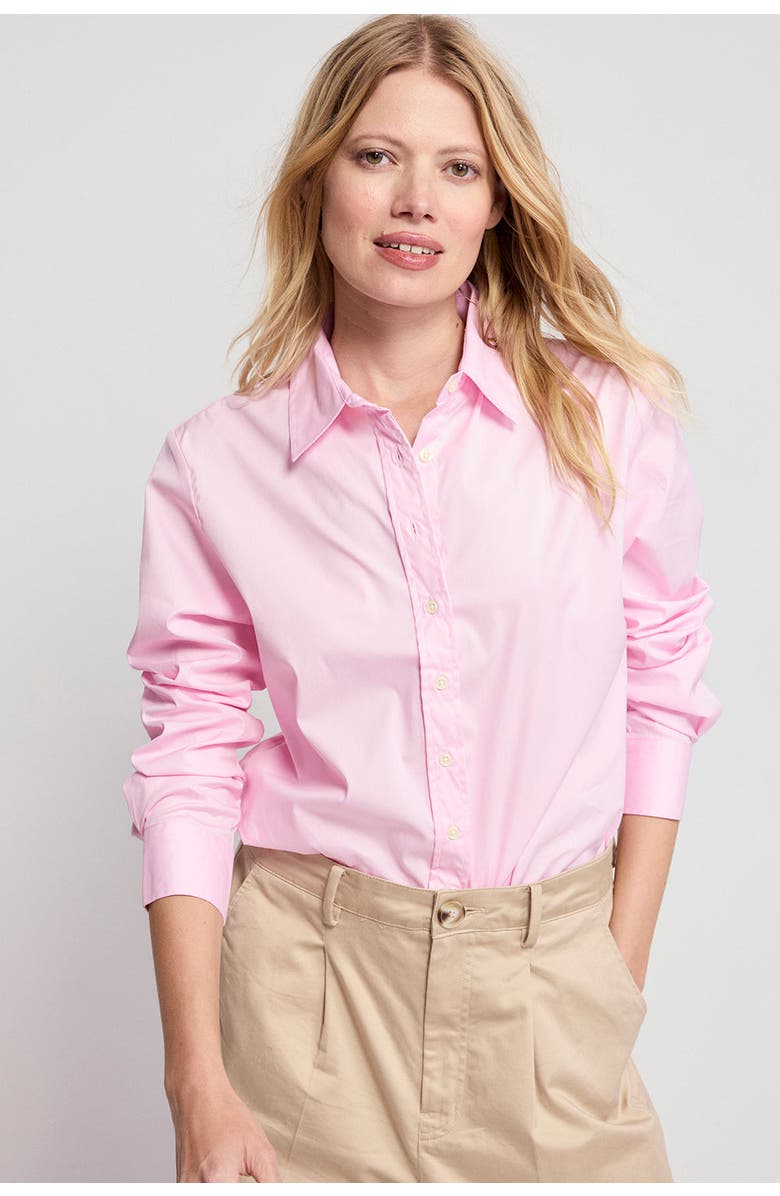 The Shirt by Rochelle Behrens The Boyfriend Shirt, Alternate, color, Light Pink