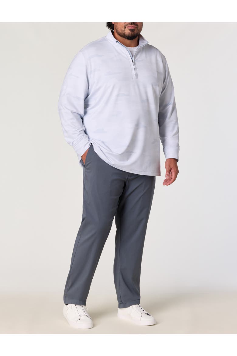 Big & Tall Performance Club 1/4-Zip Pullover V2, Alternate, color, SHELL GREY CAMO