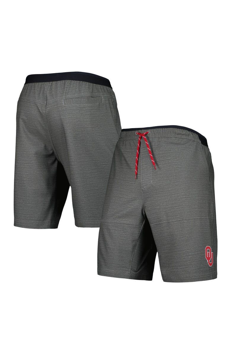 Columbia Men's Columbia Gray Oklahoma Sooners Twisted Creek Omni-Shield Shorts, Main, color, Gray