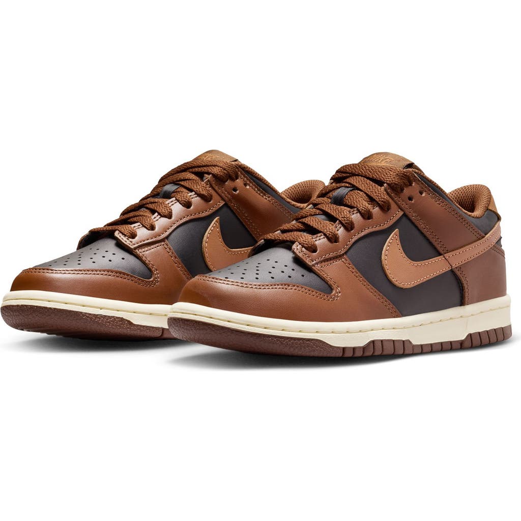 Nike Kids' Dunk Low Basketball Sneaker In Black