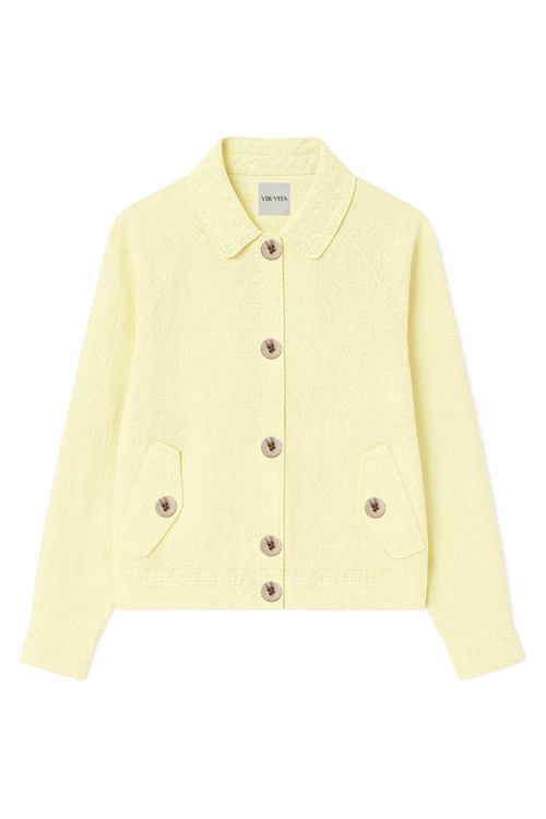 Vir Vita Béatrice Jacket In Yellow