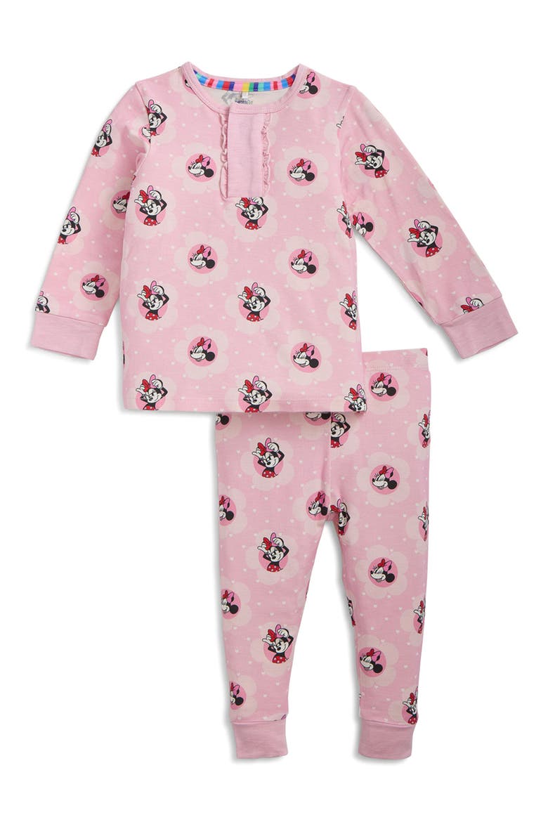 Kids' Minnie Mouse Long Sleeve Pajama Set, Main, color, MINGD