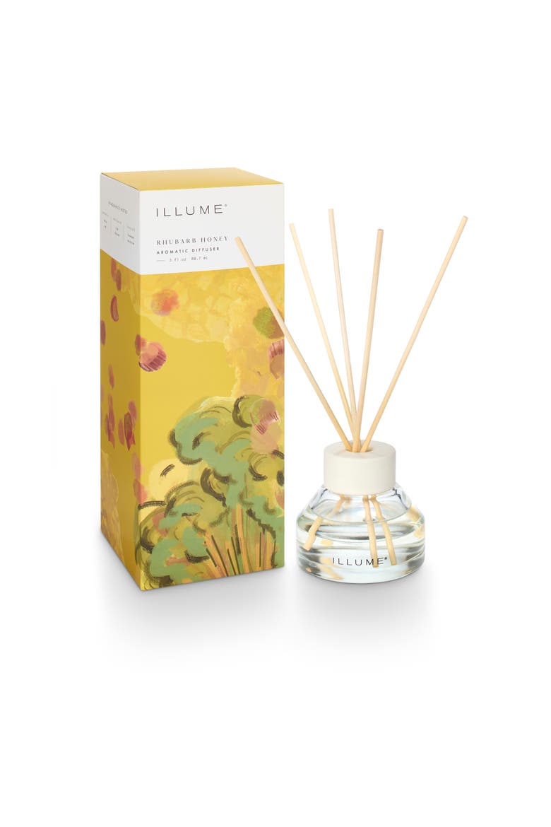 Beautifully Done Rhubarb Honey Aromatic Diffuser, Main, color, Yellow