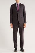 John Varvatos Star USA Plaid Wool Suit