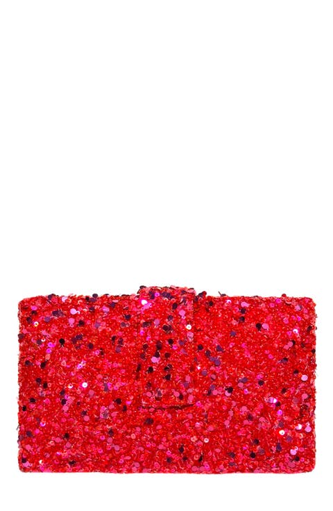 Classic Sequin Kitsch Clutch