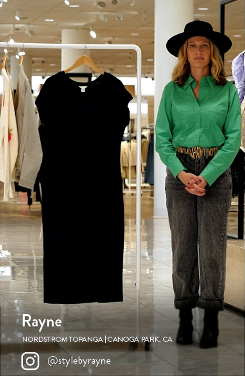 Twist Detail Organic Cotton Dress, sales video thumbnail