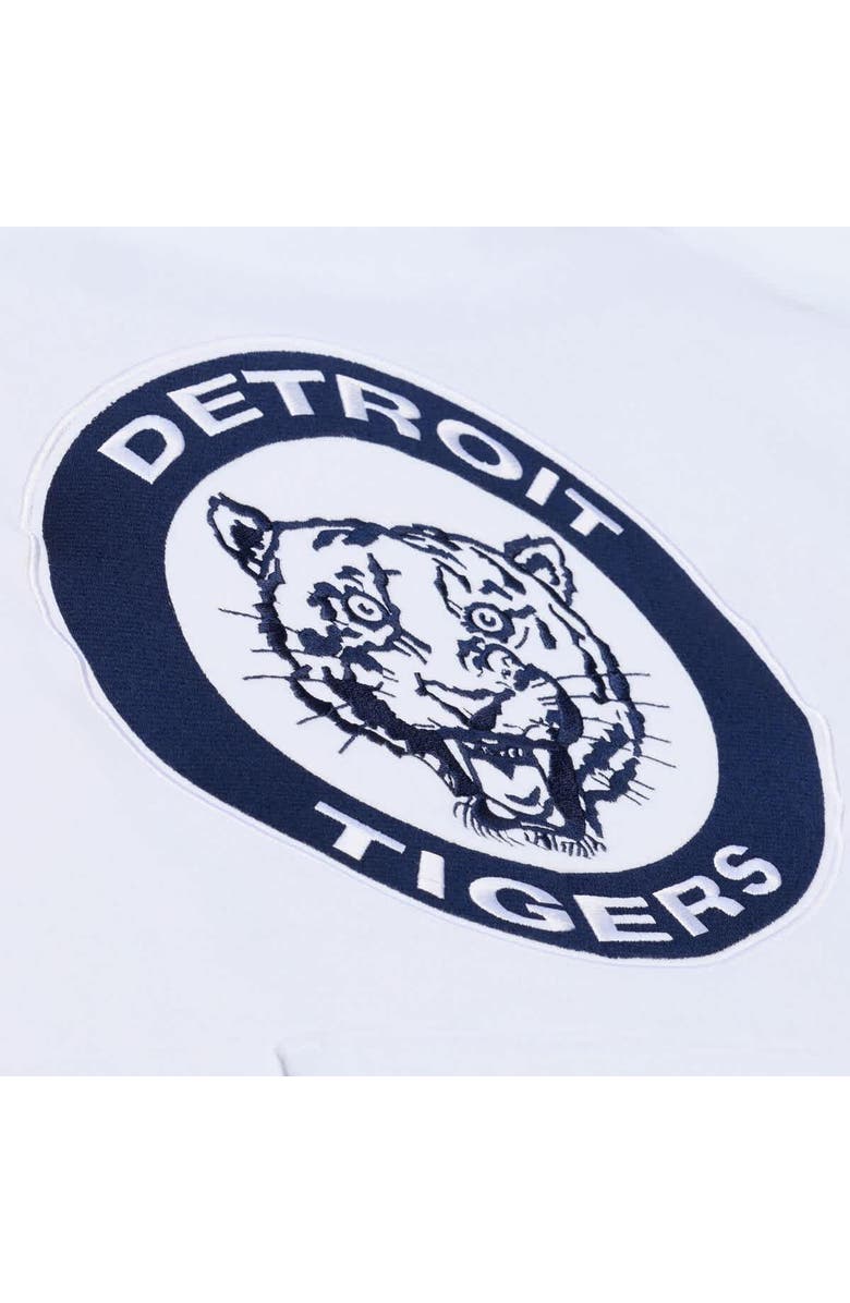 Mitchell & Ness Men's Mitchell & Ness  White Detroit Tigers Cooperstown Collection Fleece Hoodie, Alternate, color, White