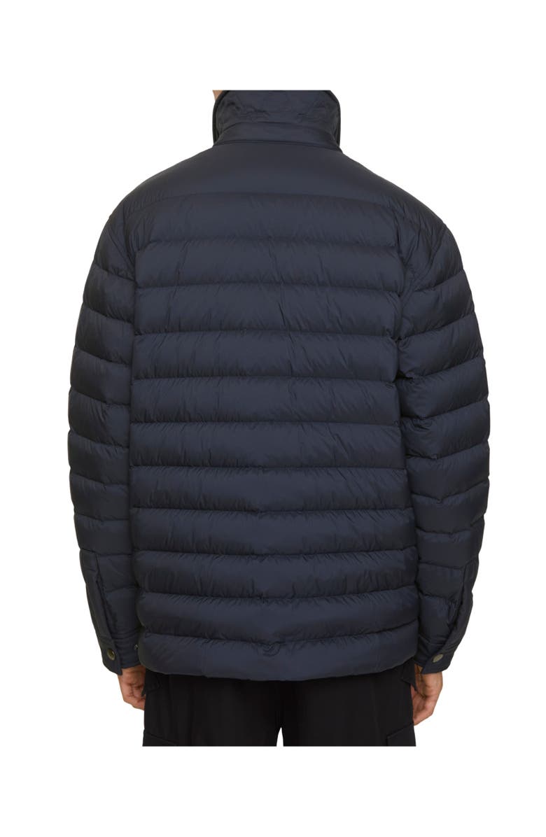 Burberry Nylon Padded Overshirt, Alternate, color, Navy