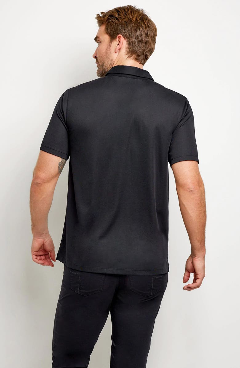 Anatomie Ryan Polo Shirt, Alternate, color, Black