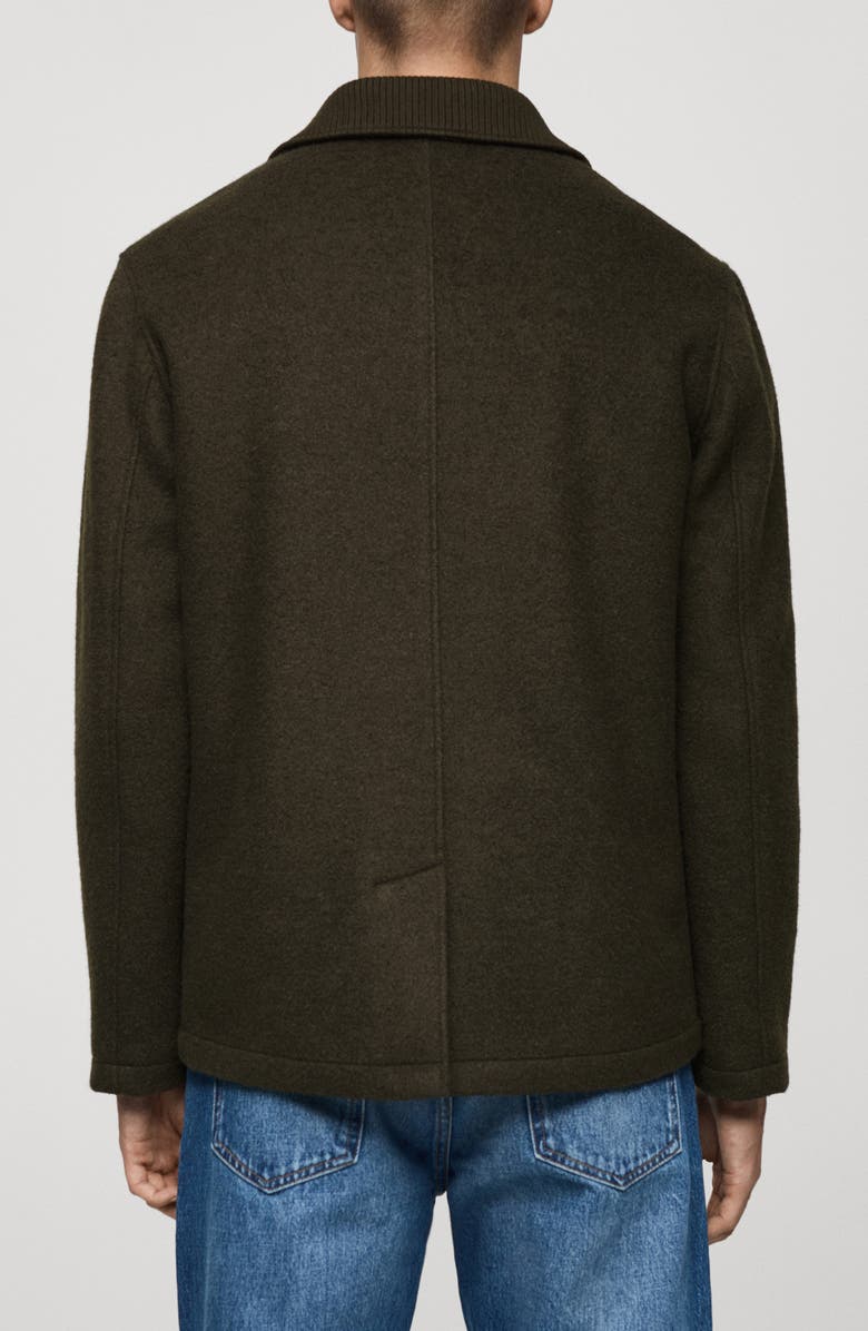 MANGO Bouclé Jacket, Alternate, color, 