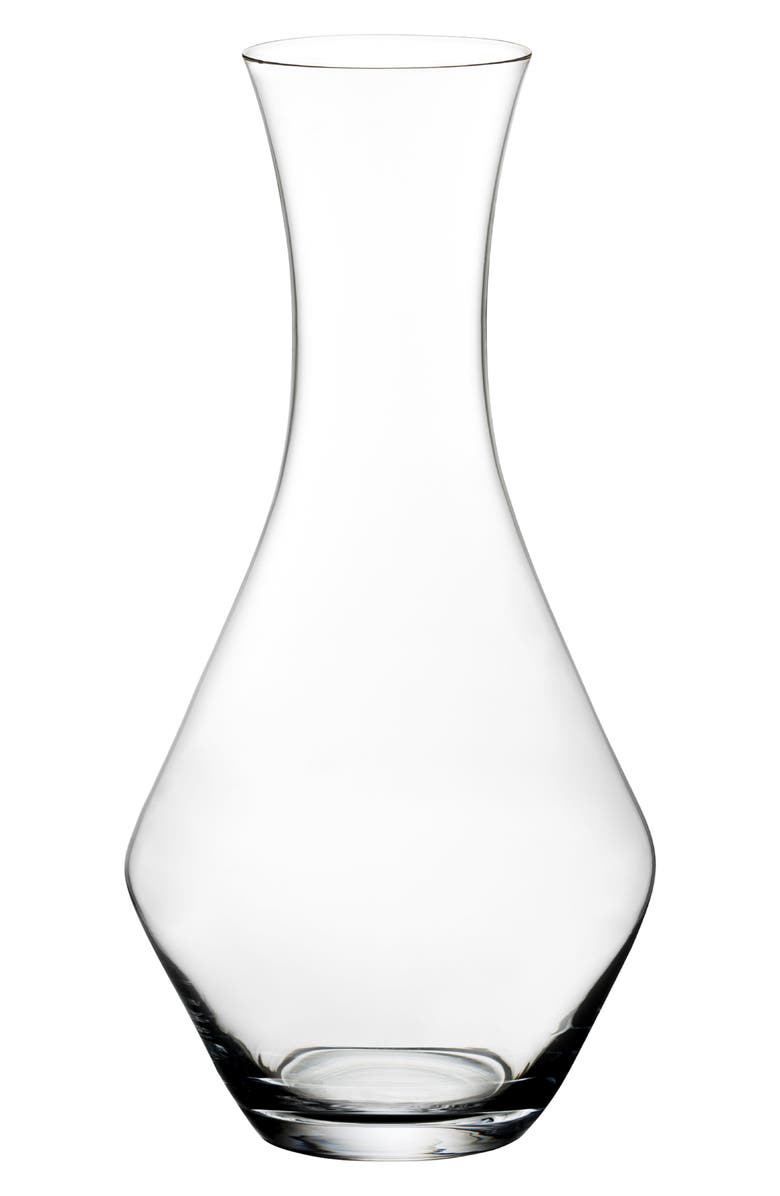 Riedel Stemless Wings Set of 4 Cabernet Sauvignon Glasses & Decanter, Main, color, Clear