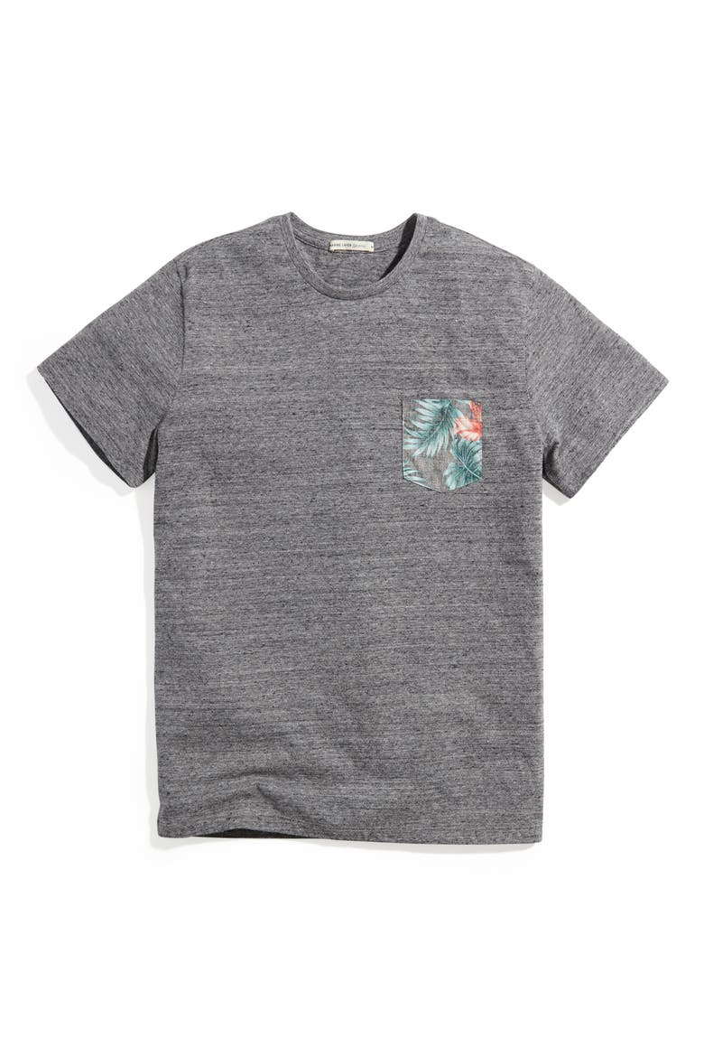 Neppy Pocket T-Shirt, Alternate, color, HEATHER GREY NEPS
