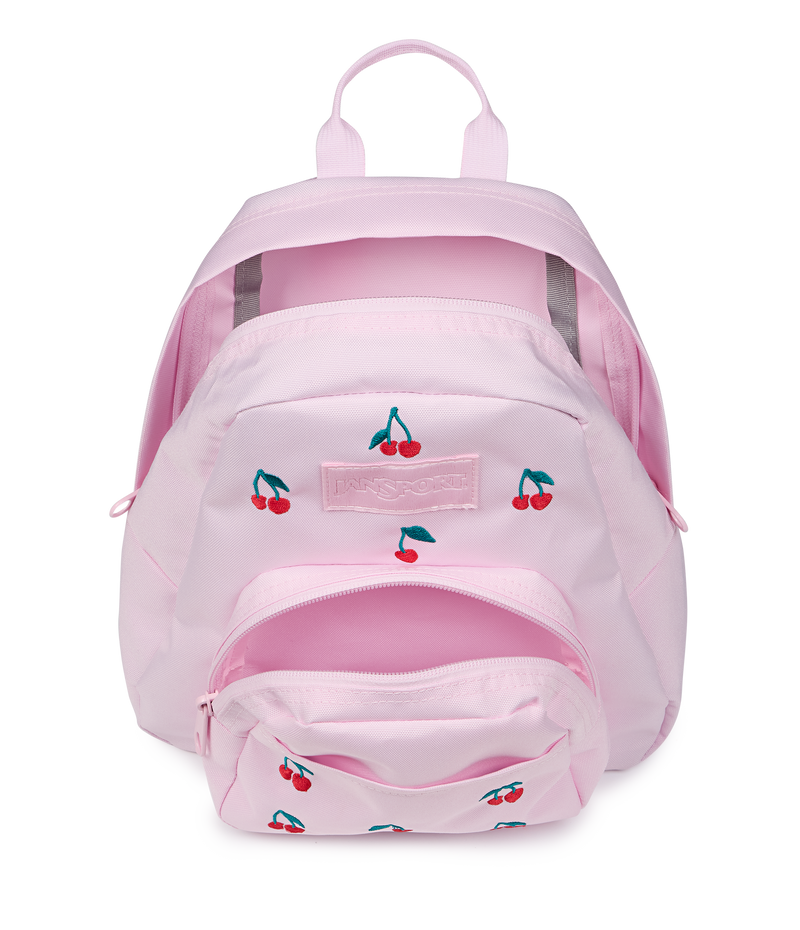 Jansport Half Pint FX Mini Backpack, Alternate, color, Pink Ice Cherry Embroidery
