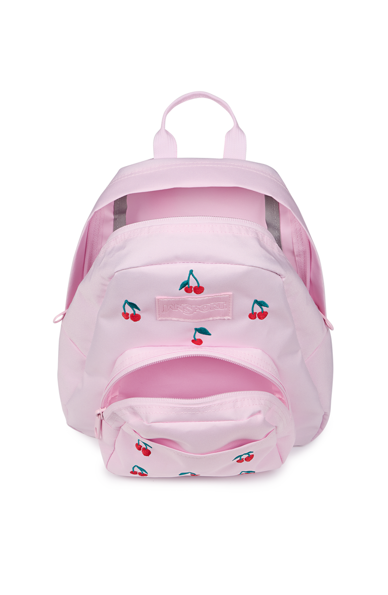 Jansport Half Pint FX Mini Backpack, Alternate, color, Pink Ice Cherry Embroidery