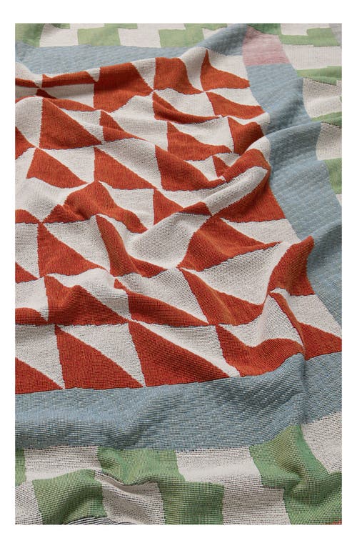 Slowdown Studio Barlow Woven Throw Blanket In Multi