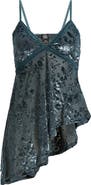 BDG Urban Outfitters Estelle Burnout Asymmetrical Hem Camisole