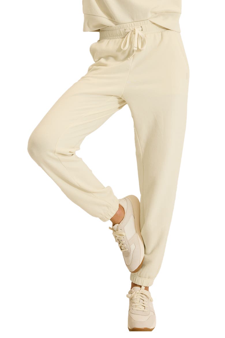 Marina Del Mar Cotton Joggers, Main, color, COCONUT