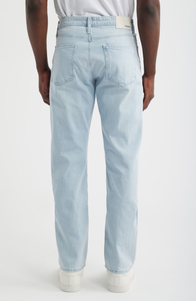Mavi Jeans Zach Straight Leg Jeans, Alternate, color, Bleached Ocean Blue