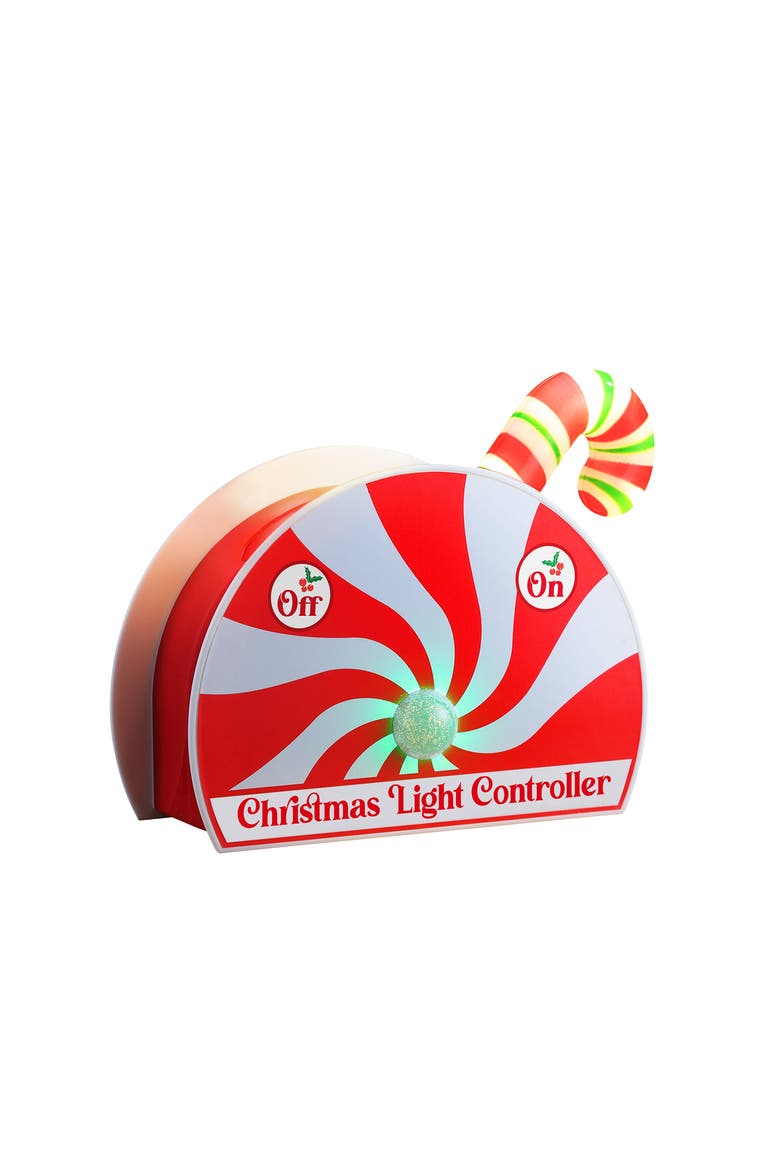 Candy Cane Christmas Controller, Alternate, color, Multicolor