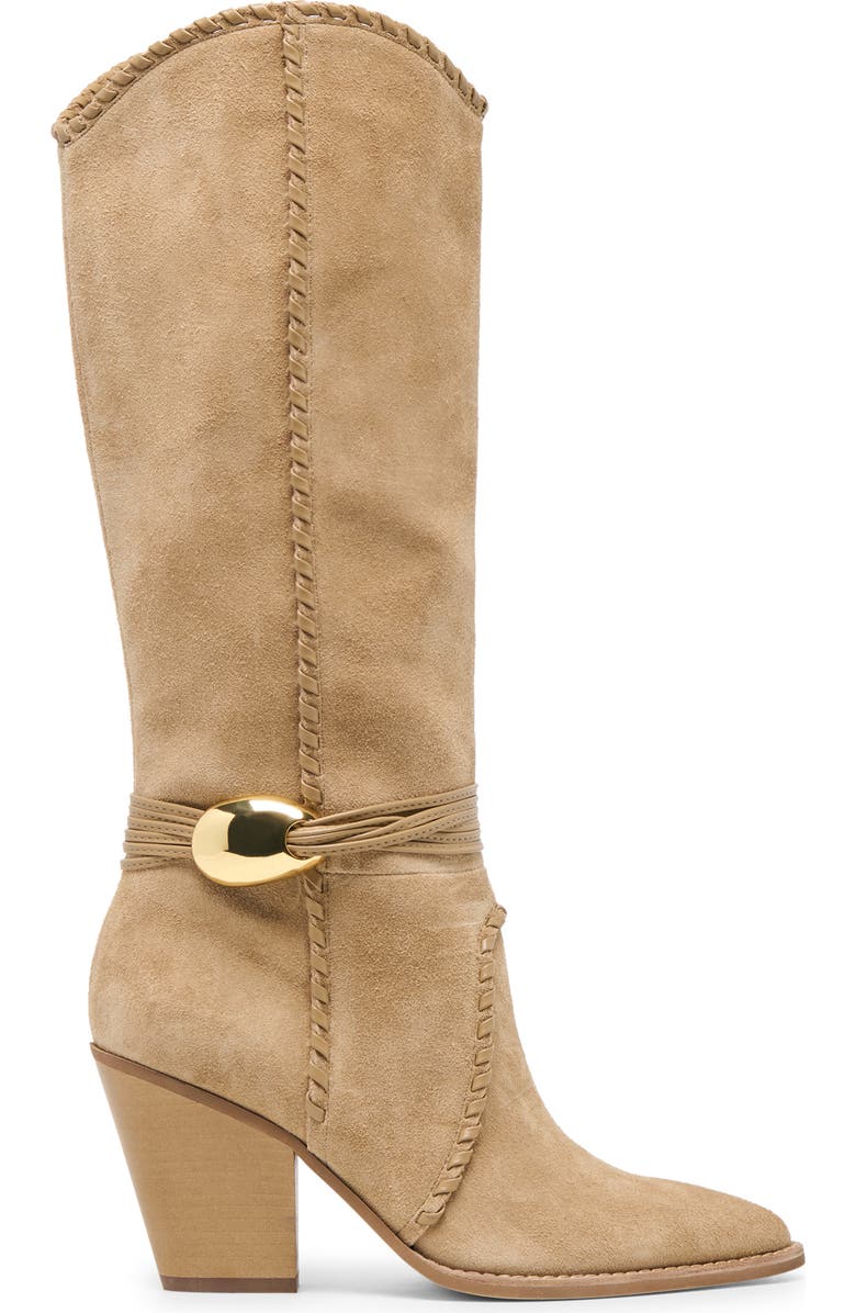 Dolce Vita Jody Knee High Boot, Alternate, color, Dark Taupe Suede