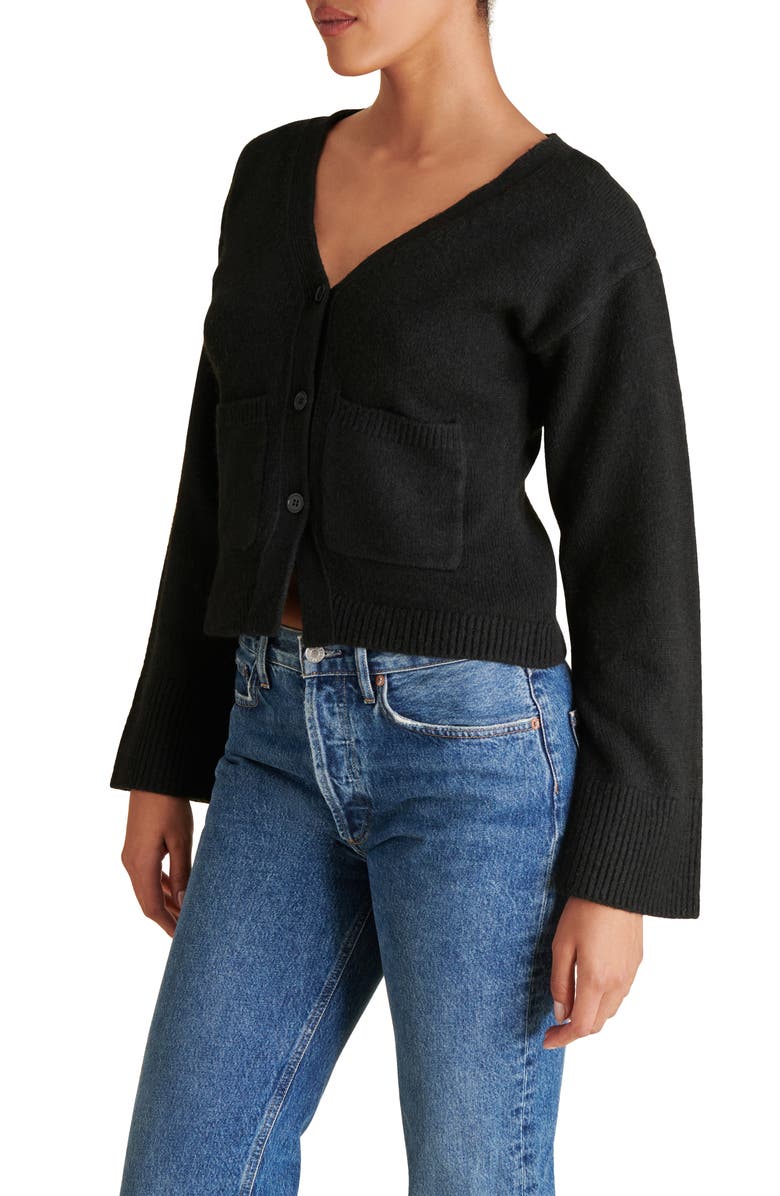 Steve Madden Odelia Crop Cardigan, Alternate, color,