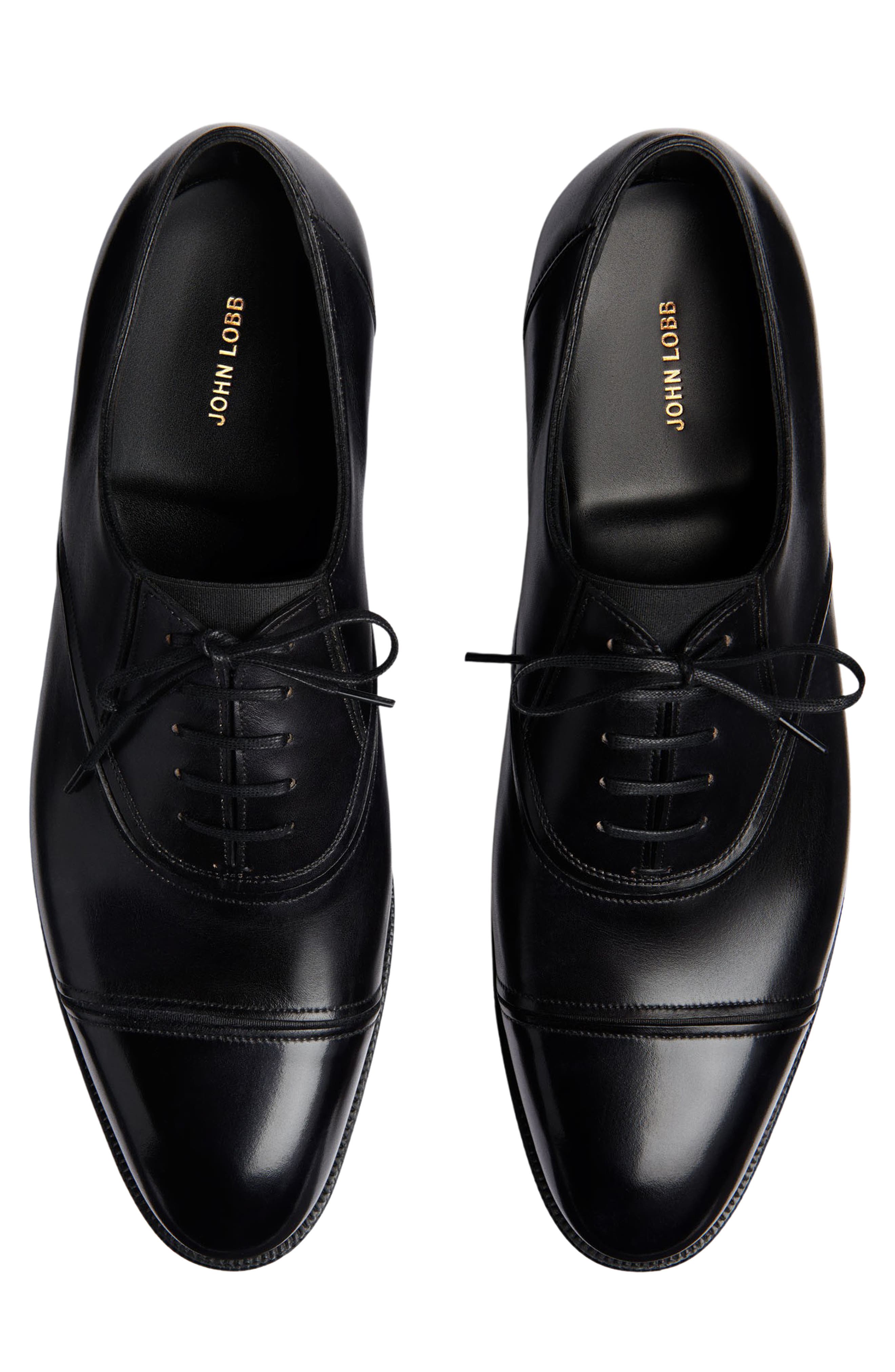 John Lobb Moorgate Cap Toe Oxford, Alternate, color, 