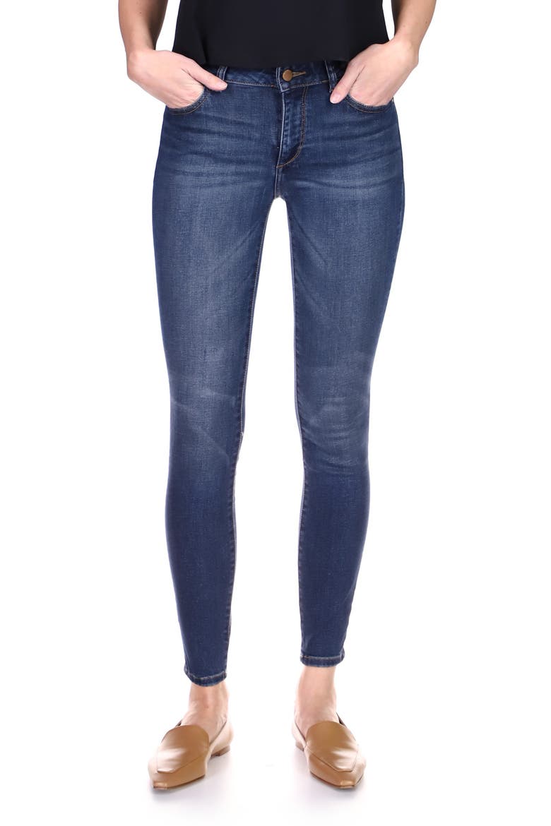 Instasculpt Emma Ankle Skinny Jeans, Main, color, BLAIR