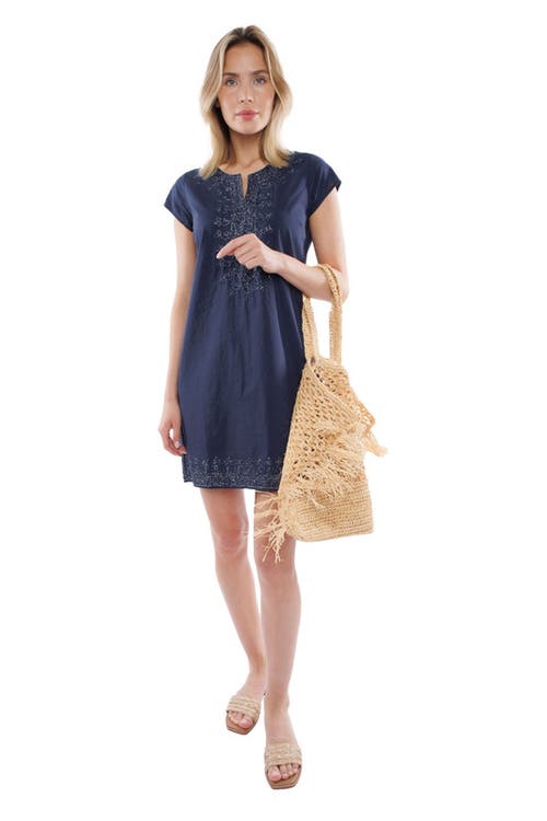 Calypso St Barth Calypso St. Barth Lucy Tunic In Blue