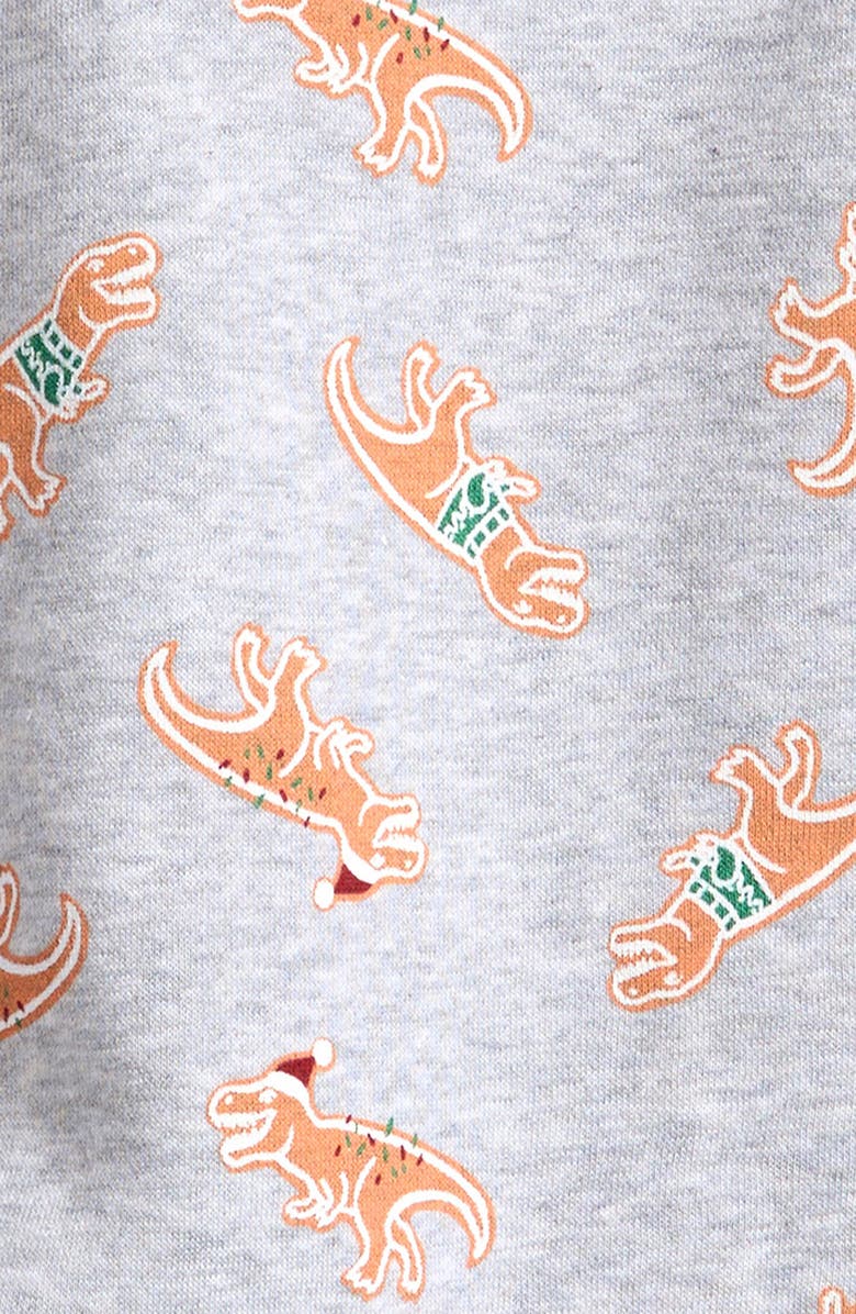 Tucker + Tate Cozy Hooded Romper, Alternate, color, 