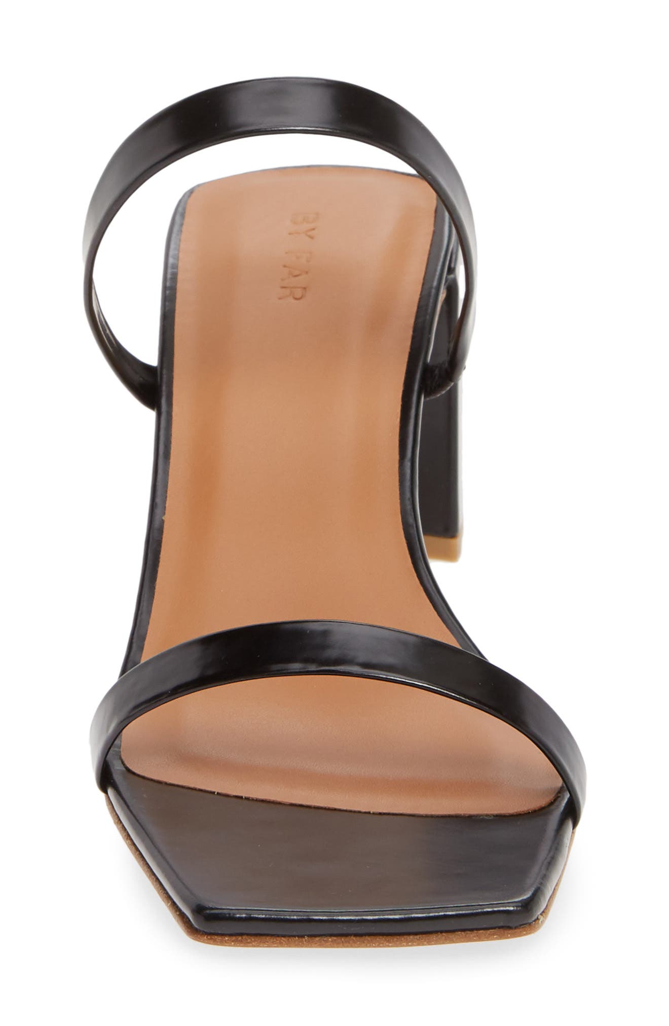 By Far Tanya Strappy Square Toe Sandal, Alternate, color, 