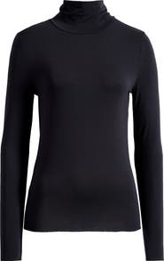 Splendid Jersey Turtleneck