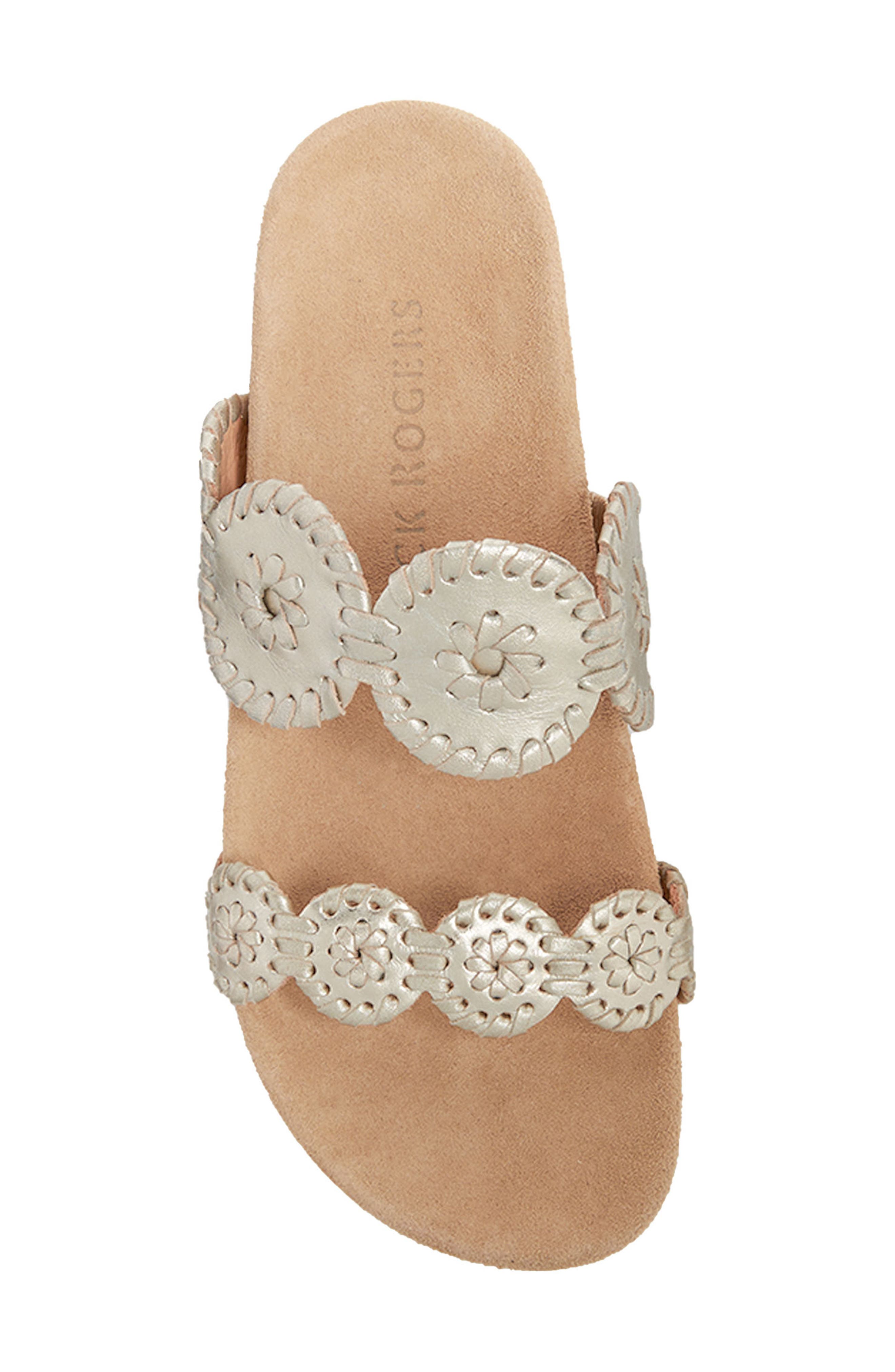 Comfort Lauren Slide Sandal, Alternate, color, PLATINUM