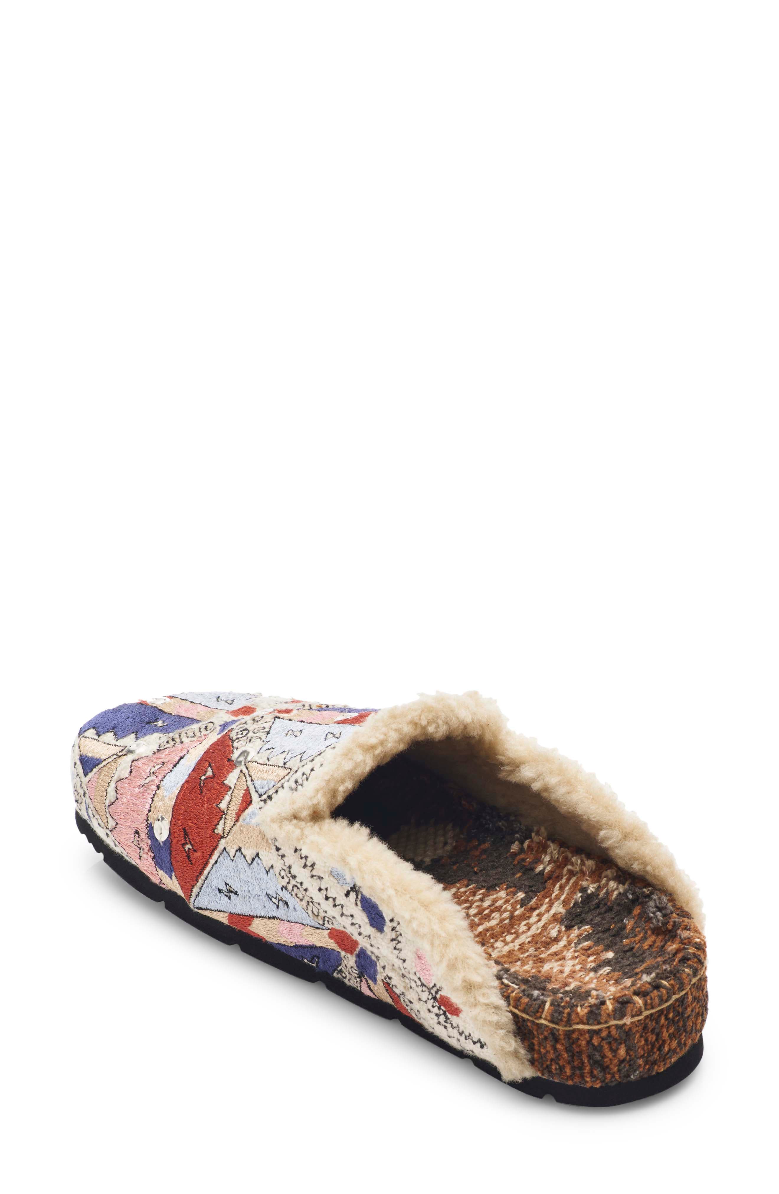 Damon Cozy Mule, Alternate, color, BLUE COMBO