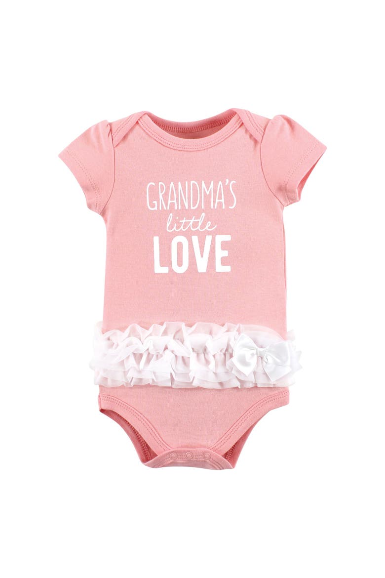 3Pk Cotton Bodysuits, Alternate, color, Grandmas Love Tutu